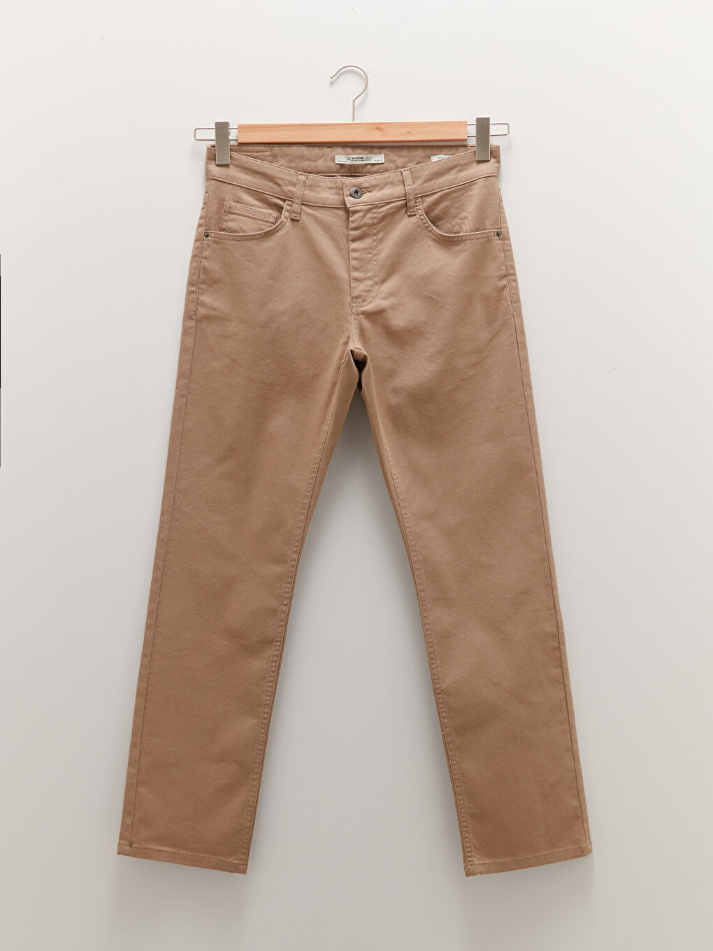 Брюки чино мужские из габардина стандартного кроя-7