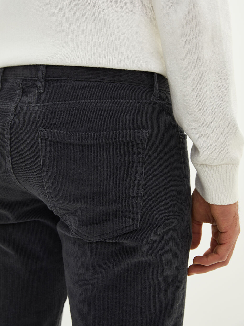 LCWAIKIKI Classic Standard Fit Velvet Men's Chino Trousers -W12768Z8-MDX