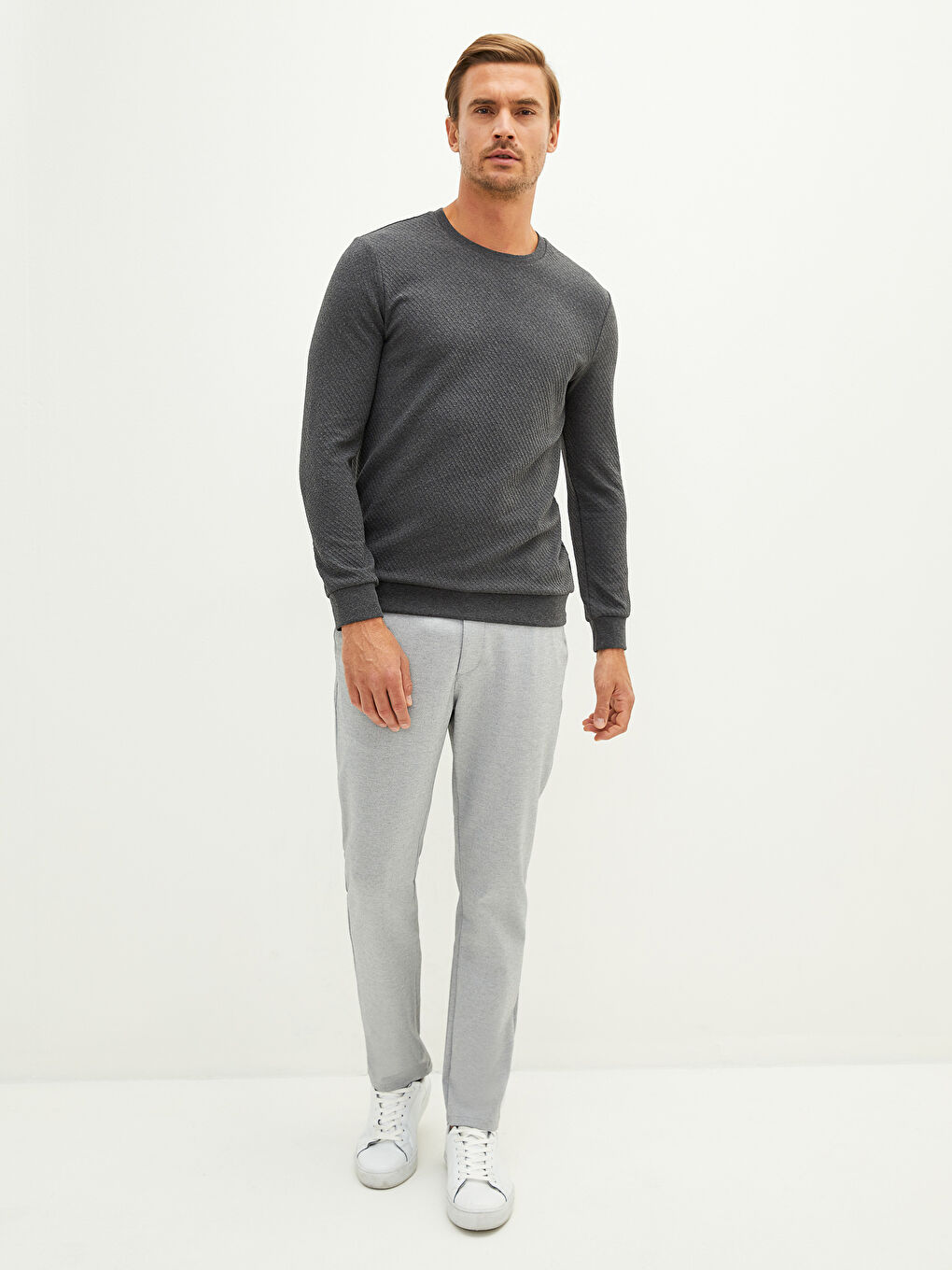 Muškarac ANTRASIT Majica s kapuljačom/Dukserica-3