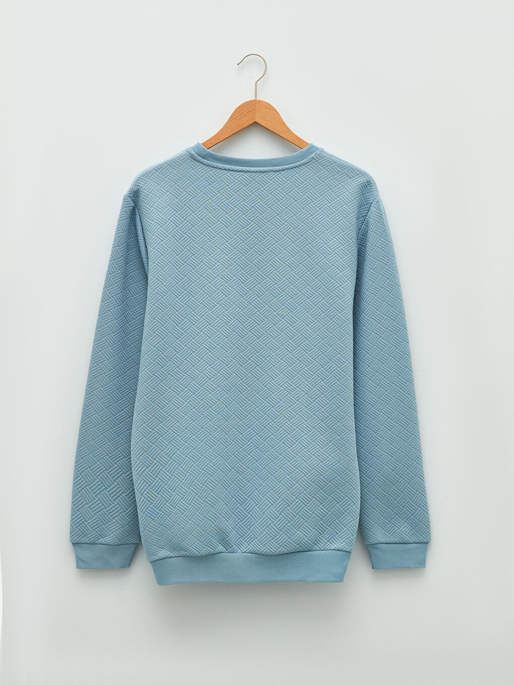 Crew Neck Long Sleeve Men's Sweatshirt-6