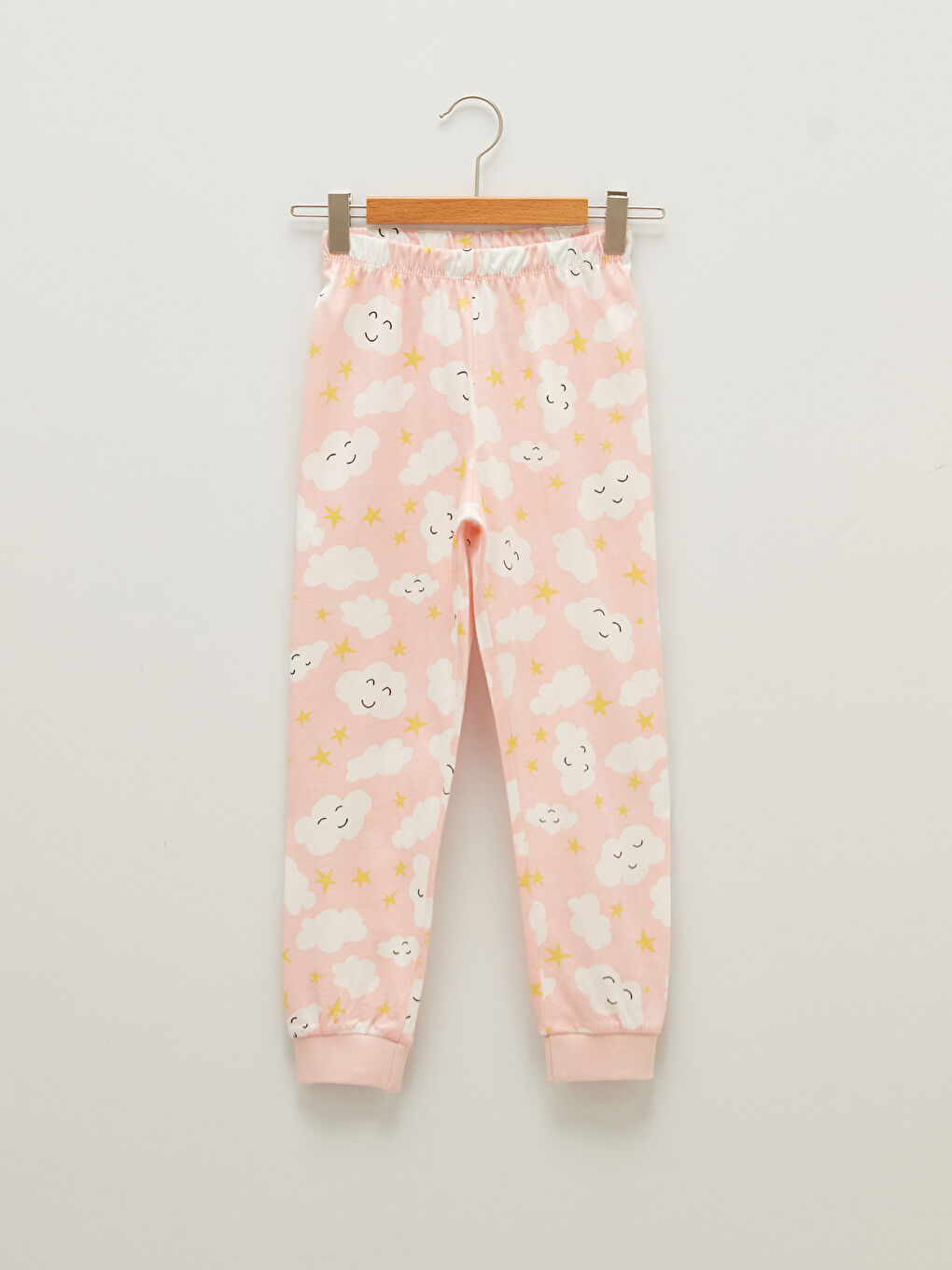 Crew Neck Printed Long Sleeve Girls' Pyjama Set-6