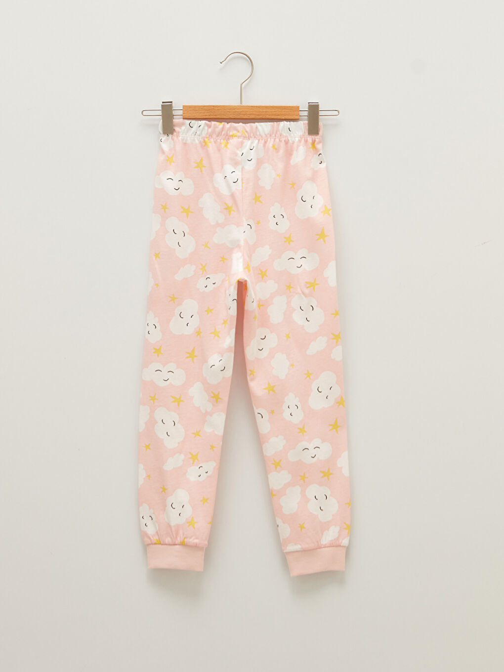 Crew Neck Printed Long Sleeve Girls' Pyjama Set-7