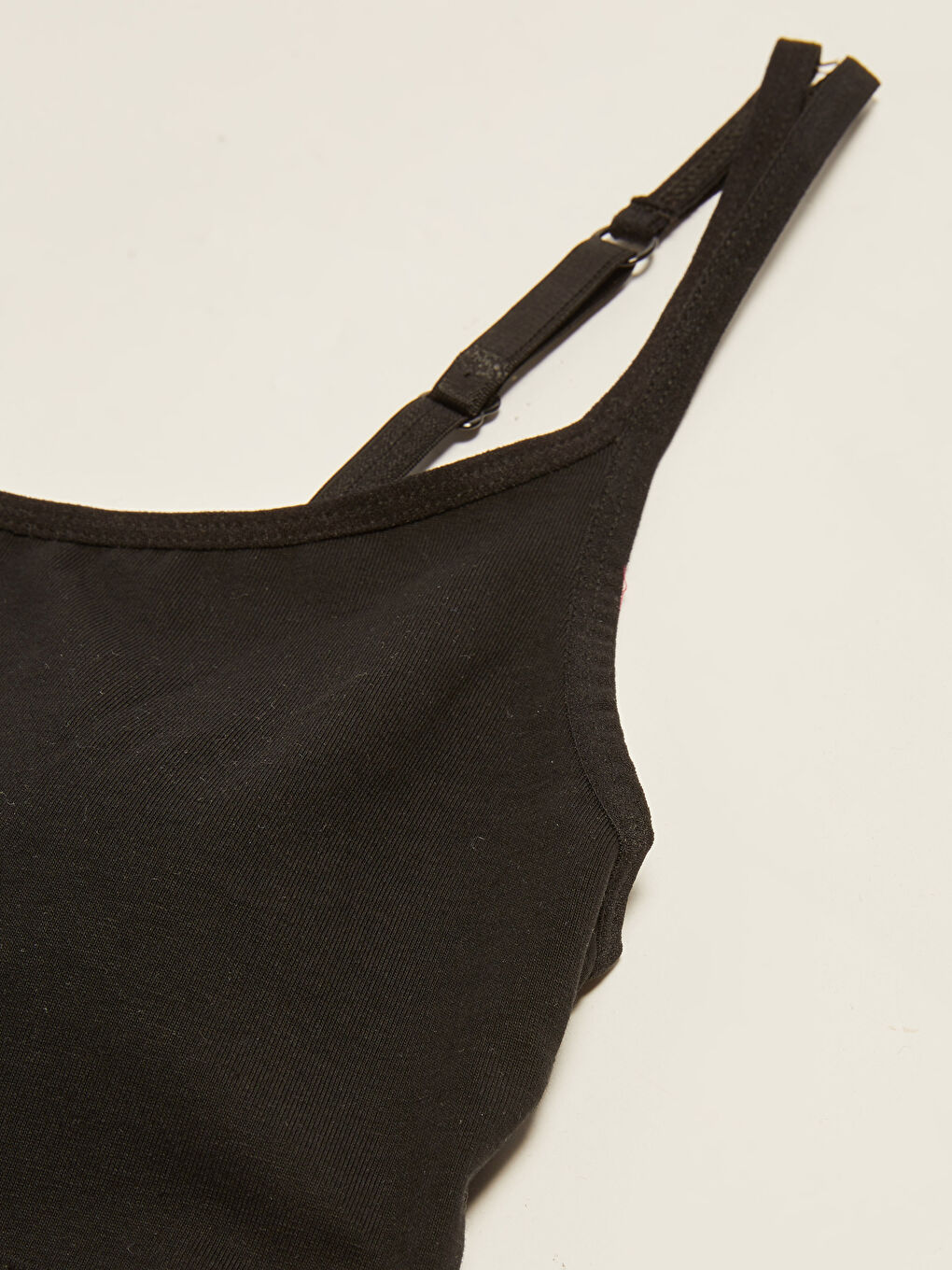 Siyah Balensiz Düz Askılı Büstiyer-2