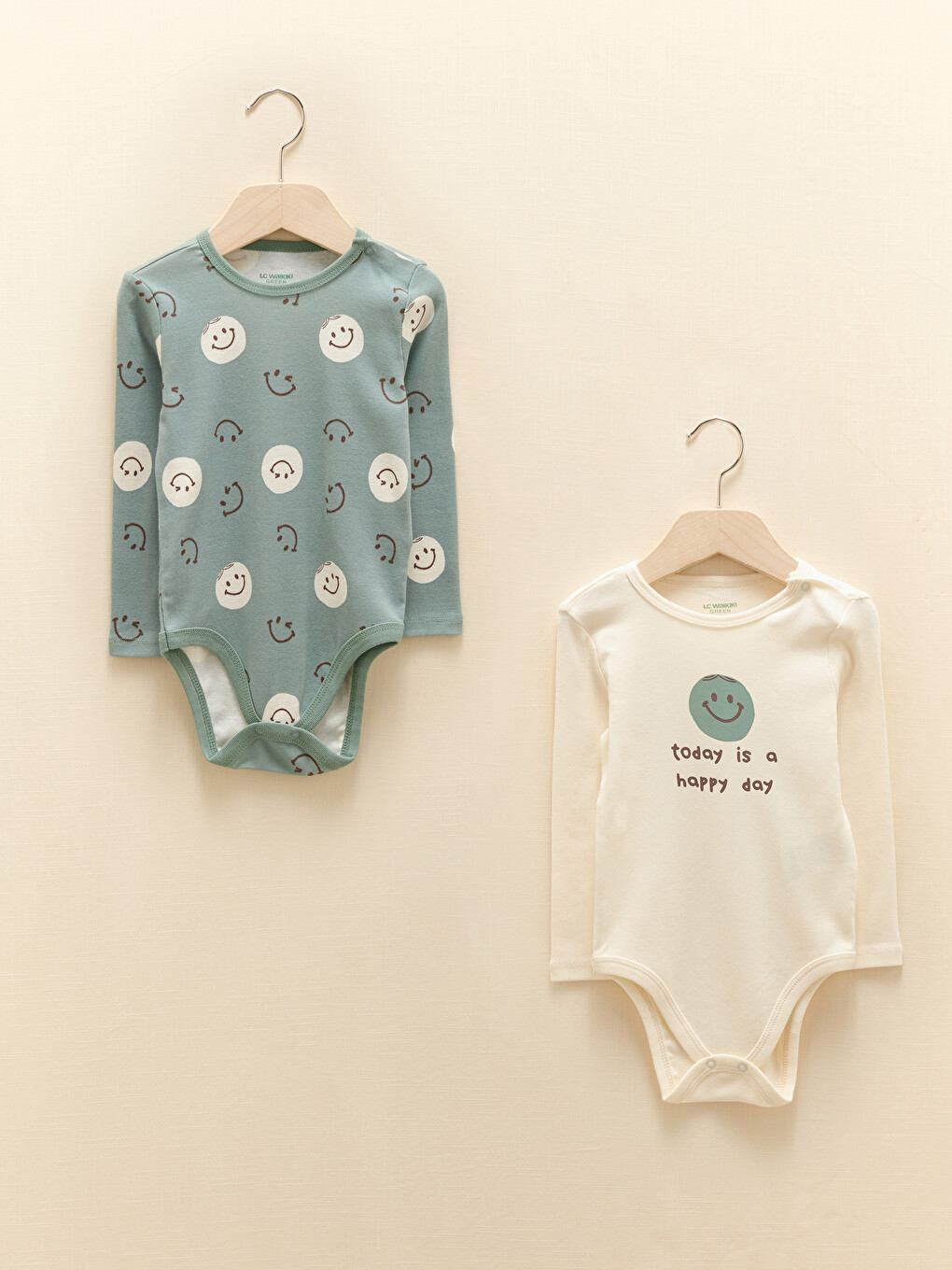 ちゃび LCW baby Bisiklet Yaka Uzun Kollu Baskılı Erkek Bebek Çıtçıtlı