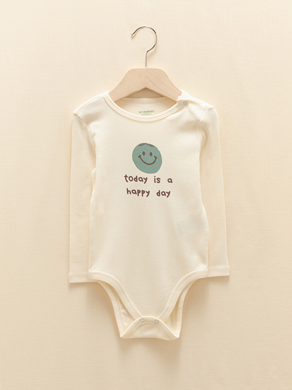 ちゃび LCW baby Bisiklet Yaka Uzun Kollu Baskılı Erkek Bebek Çıtçıtlı