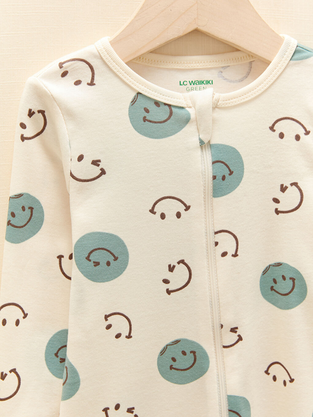 Crew Neck Long Sleeve Printed Baby Boy Zipper Jumpsuit 2-Pack-3