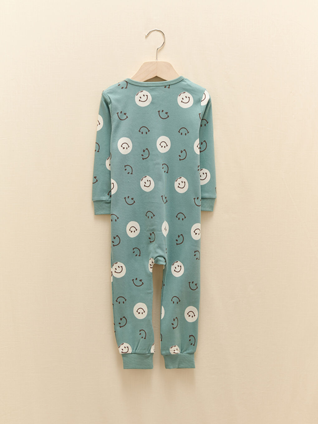 Crew Neck Long Sleeve Printed Baby Boy Zipper Jumpsuit 2-Pack-5