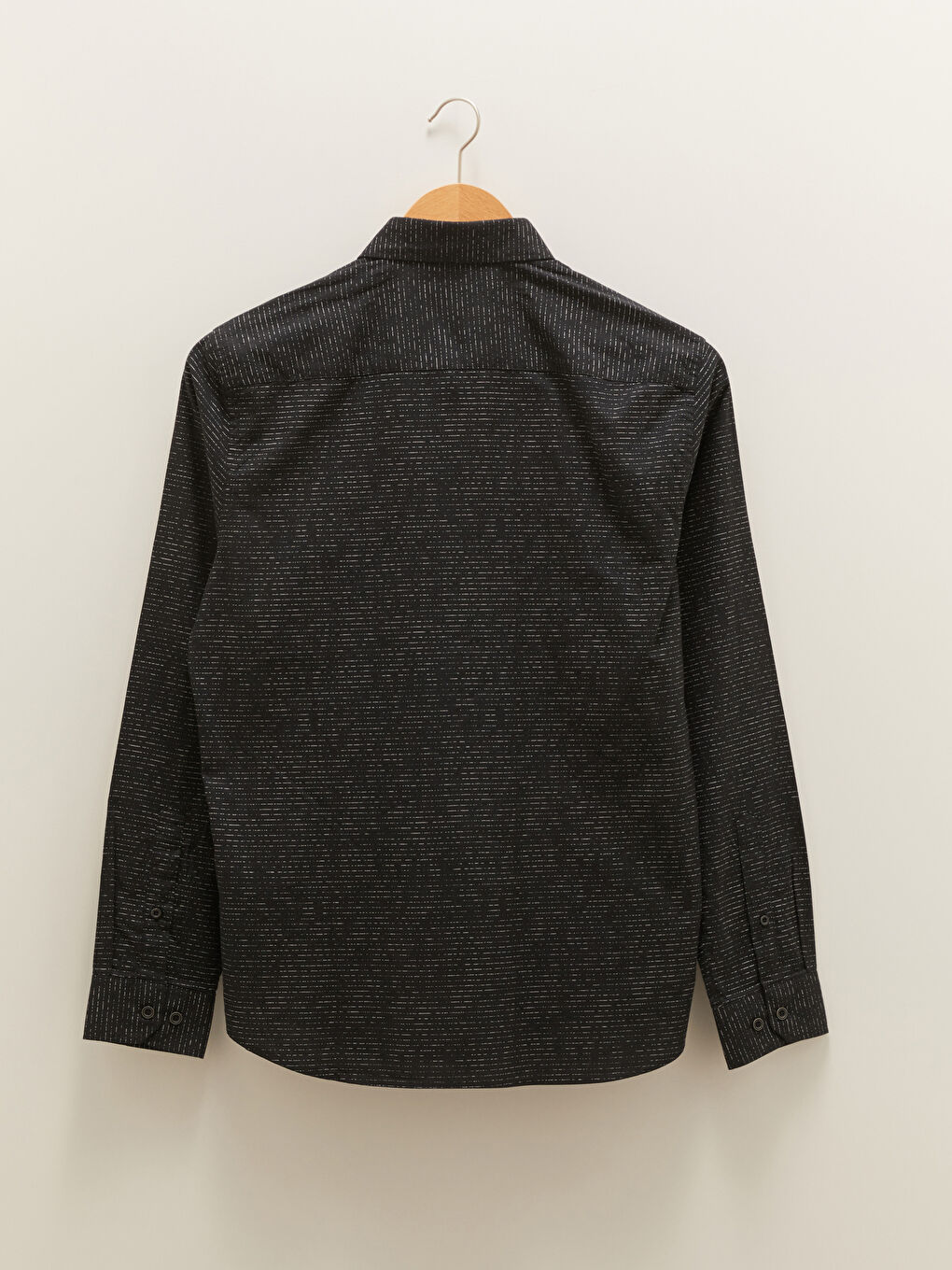 SOUTHBLUE Slim Fit Long Sleeve Patterned Men's Shirt -W12969Z8-LQJ