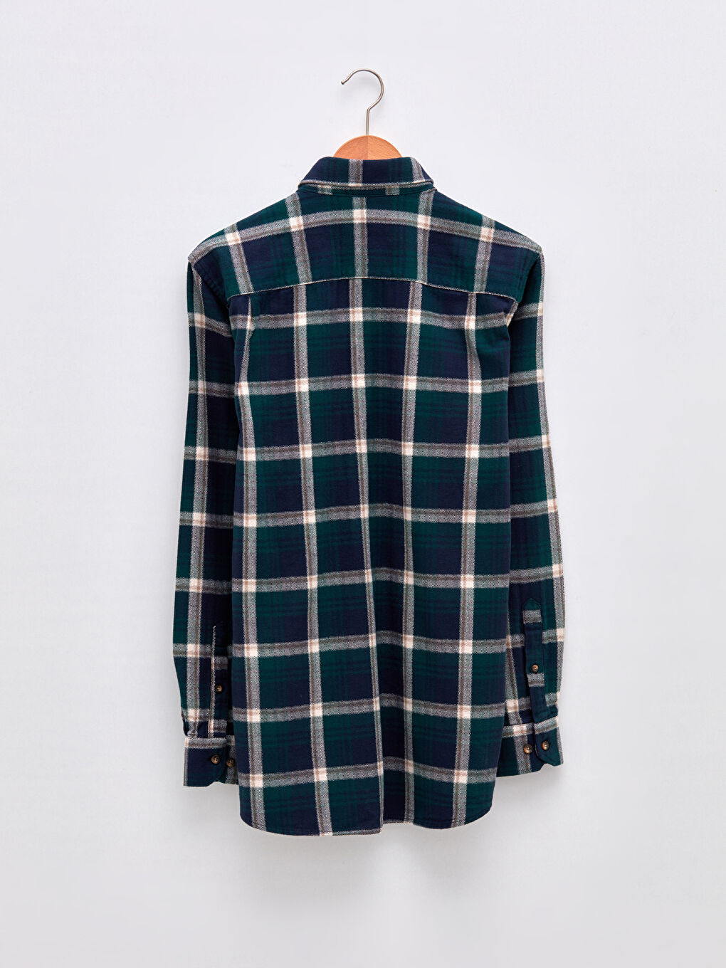 LCWAIKIKI Classic Regular Fit Long Sleeve Plaid Gabardine Men's Lumberjack Shirt -W12991Z8-LME