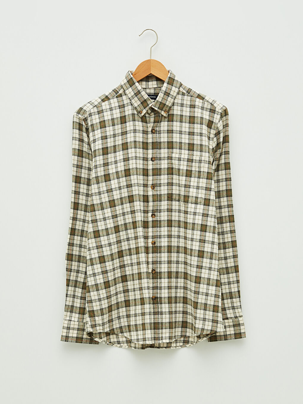 LCWAIKIKI Classic Regular Fit Long Sleeve Plaid Men's Shirt -W13000Z8-LMU