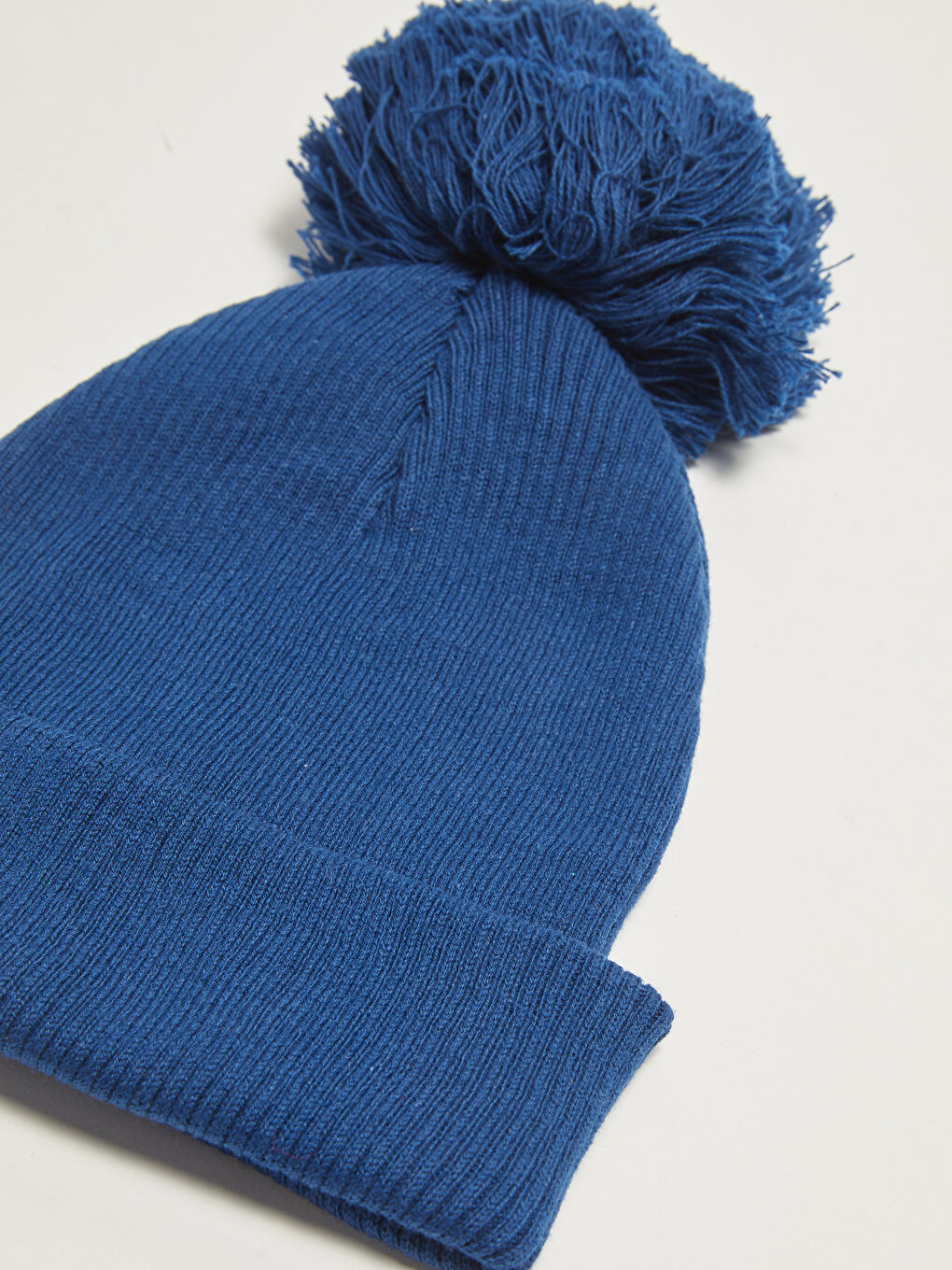 Lacivert Basic Erkek Bebek Triko Bere-1