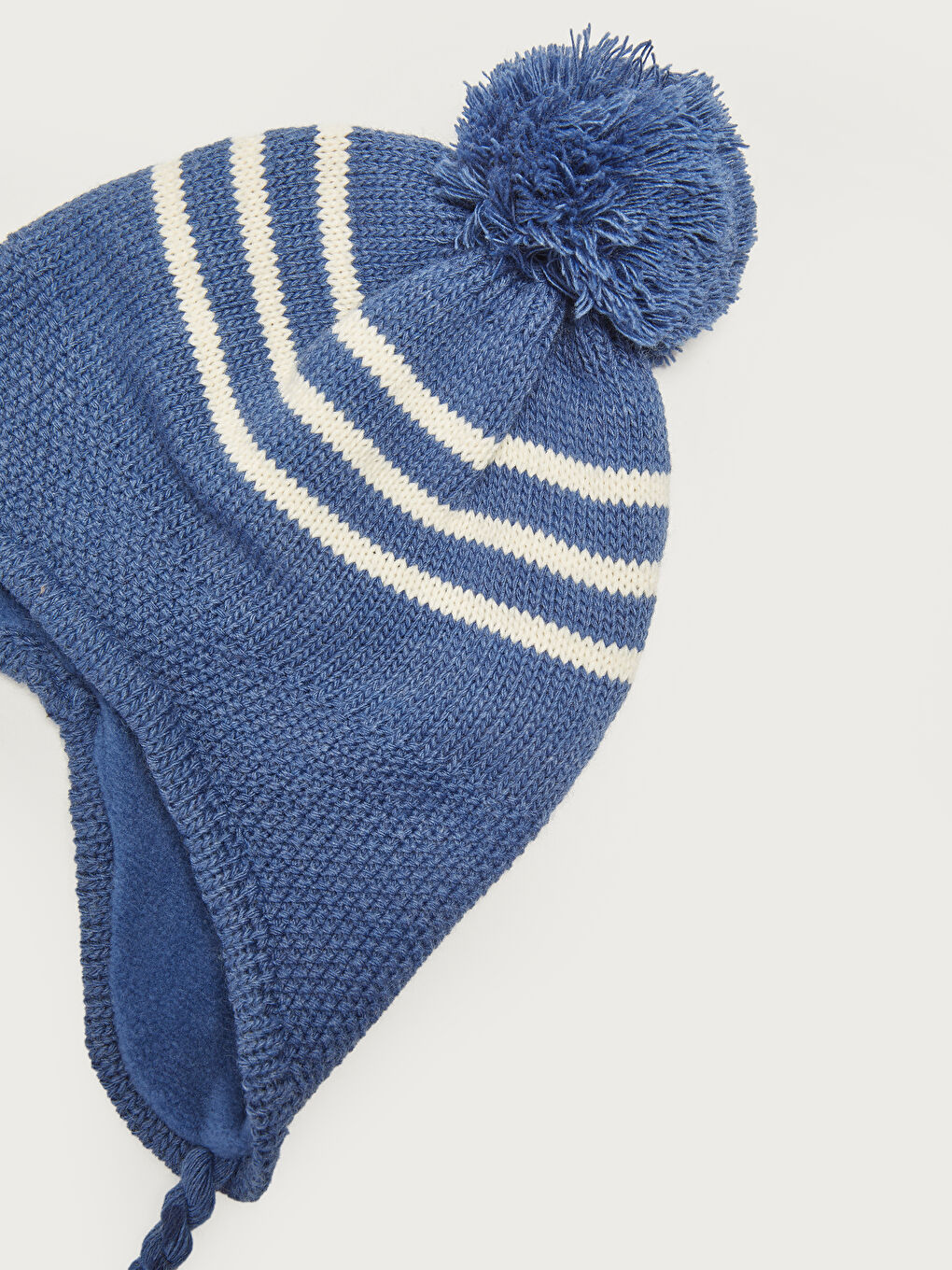 Striped Baby Boy Tricot Beanie-1