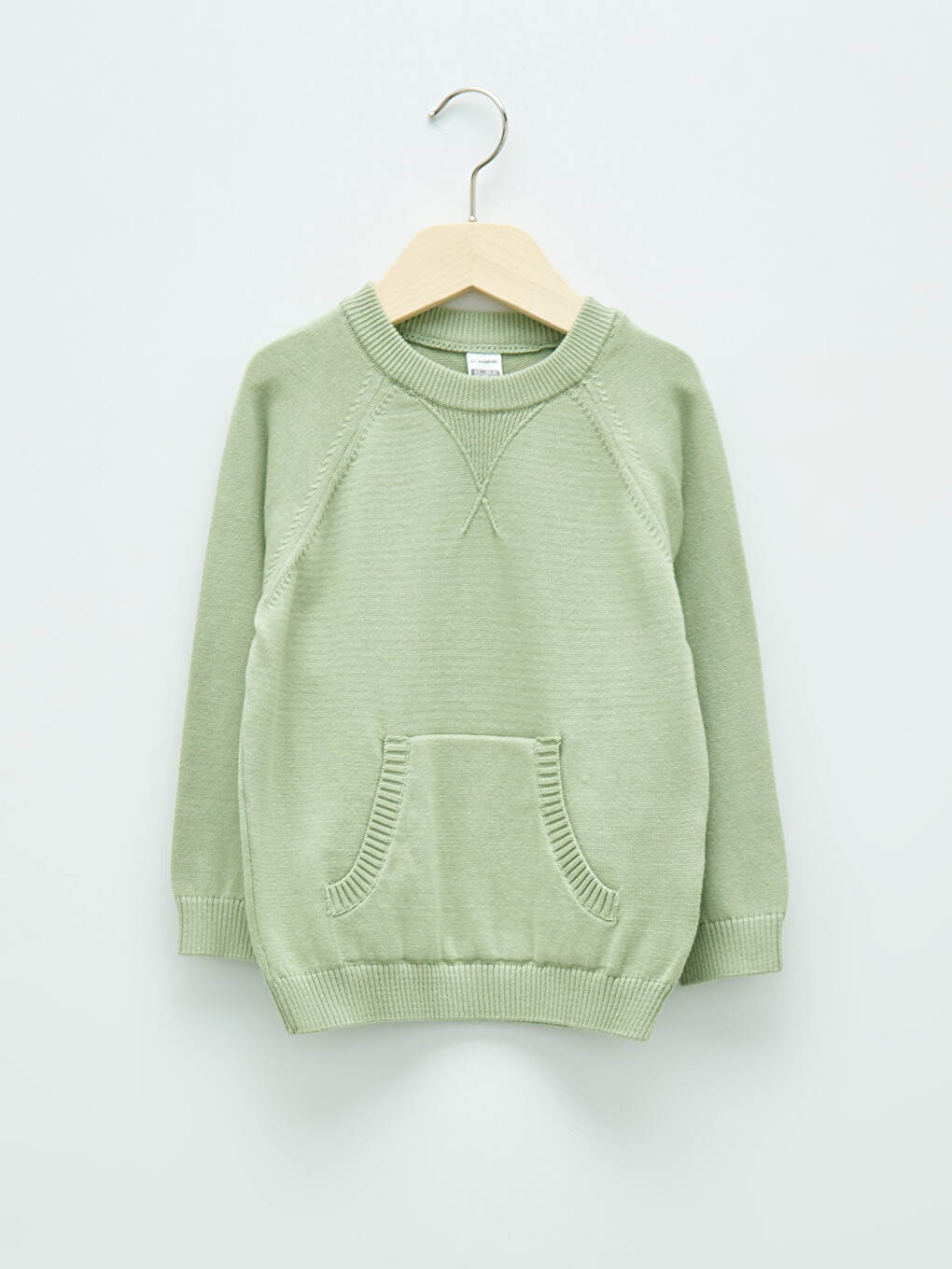 こたーく LCW baby Bisiklet Yaka Uzun Kol Basic Erkek Bebek Triko Kazak