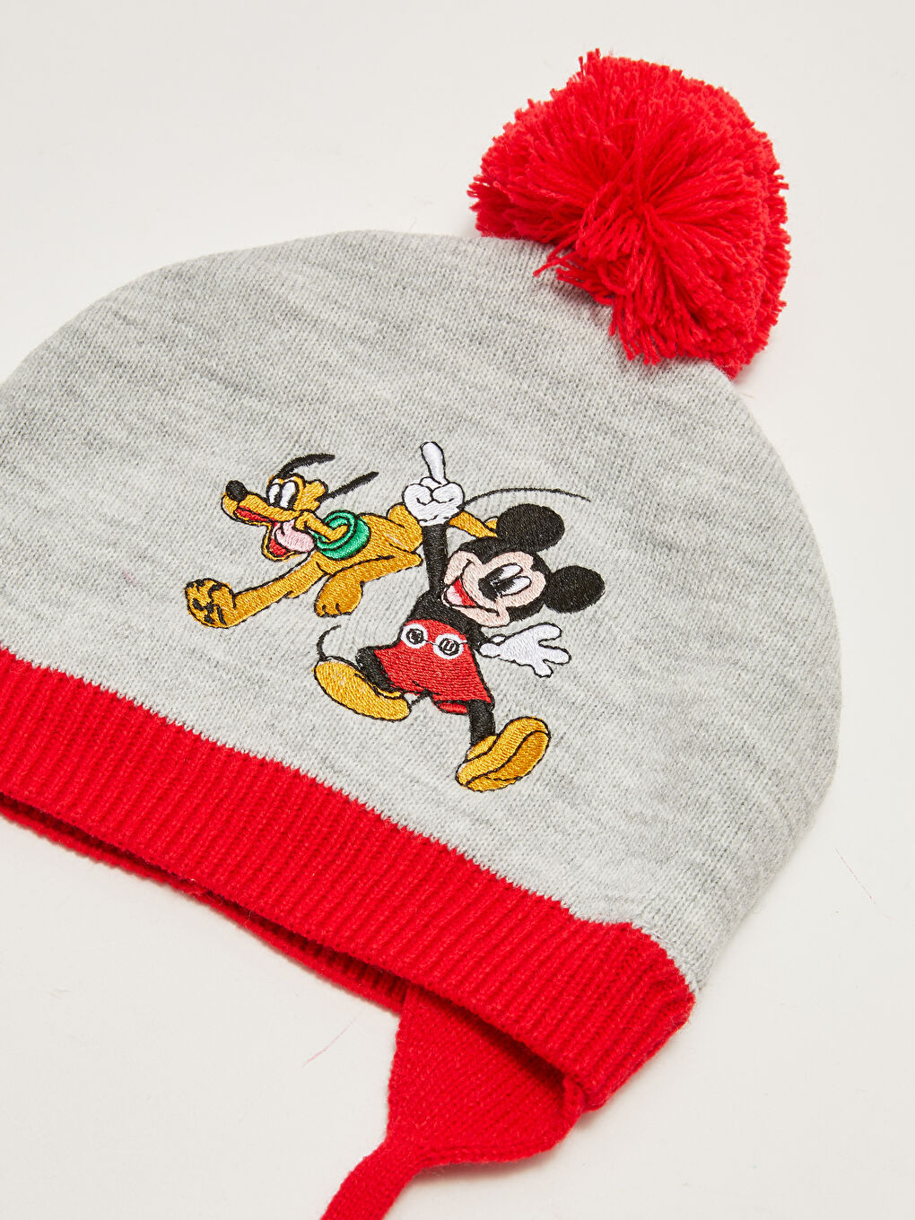 Mickey Mouse Bedrucktes Baby Jungen Strickschal, Mütze und Handschuhe 3-Teiliges Set-1
