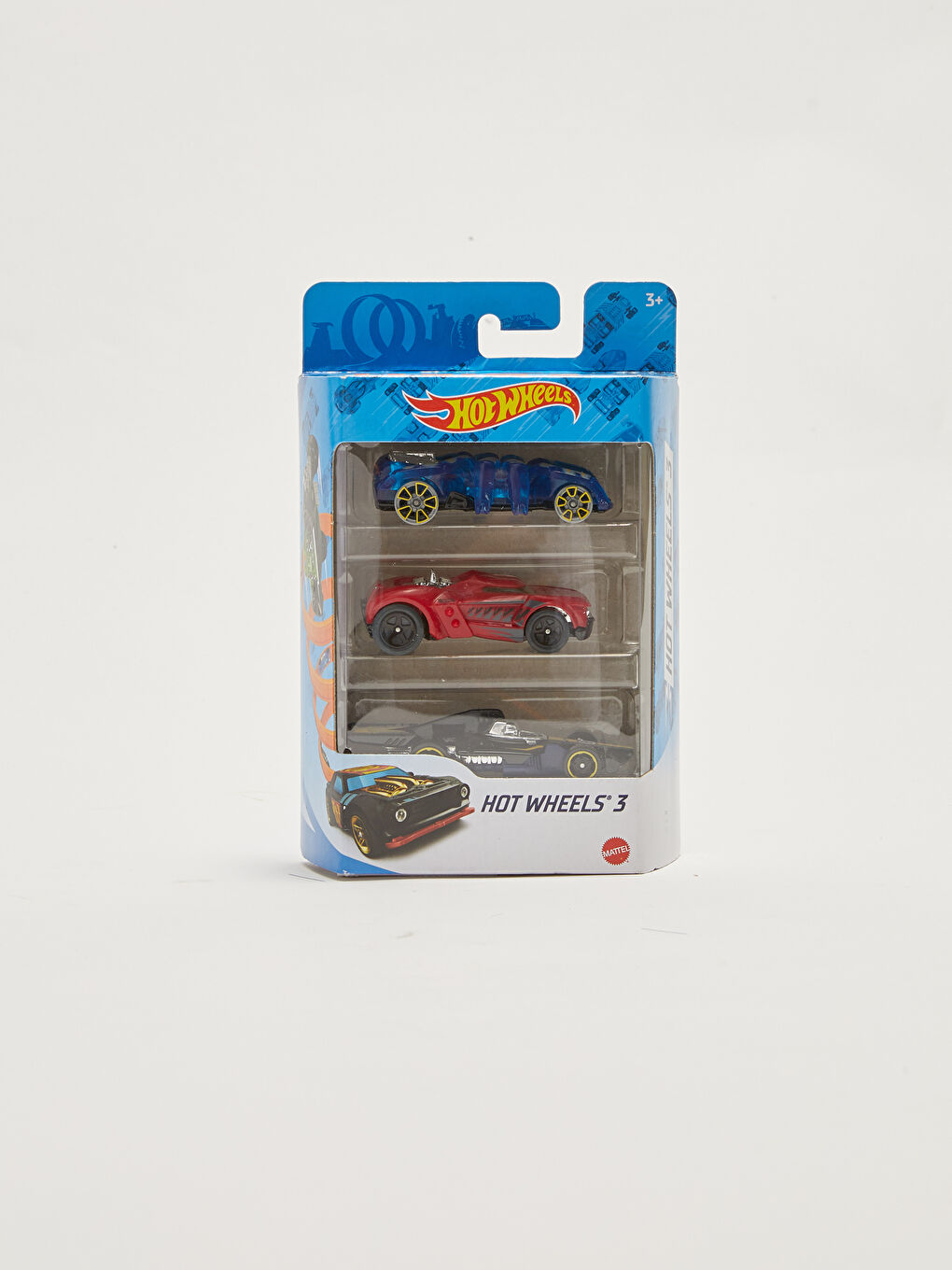 Ensemble de Voitures Hot Wheels 3 en 1 pour Garçon