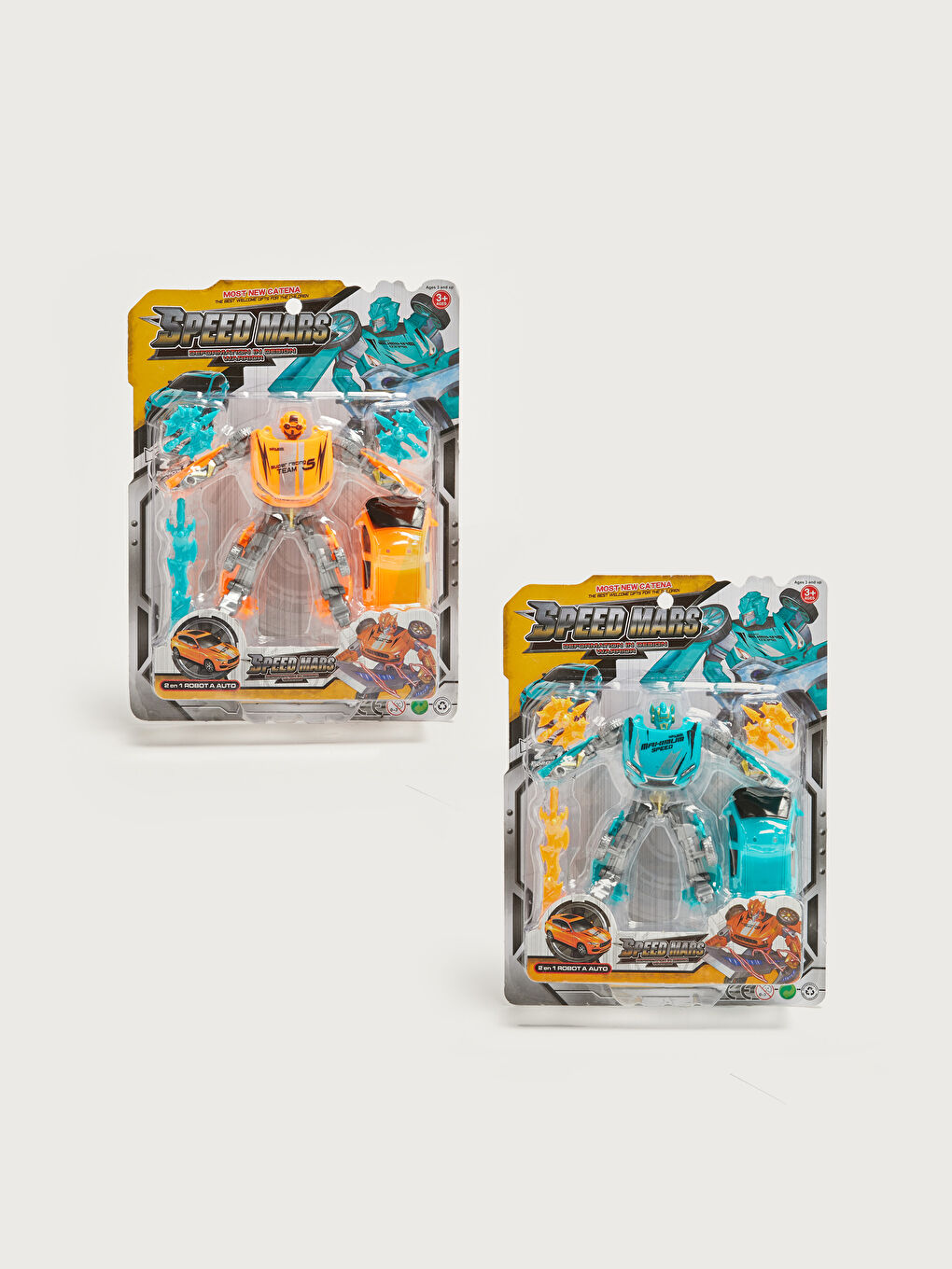 LCW ACCESSORIES Boy Speed Mars Transforming Robot Toy -W13153Z4-M0T