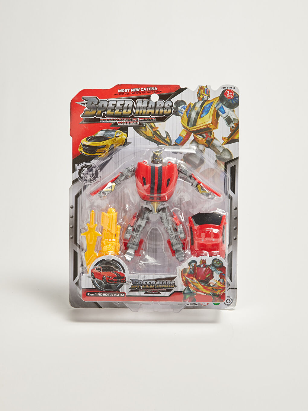 LCW ACCESSORIES Erkek Çocuk Speed Mars Arabaya Dönüşen Robot Oyuncak -W13154Z4-M0T