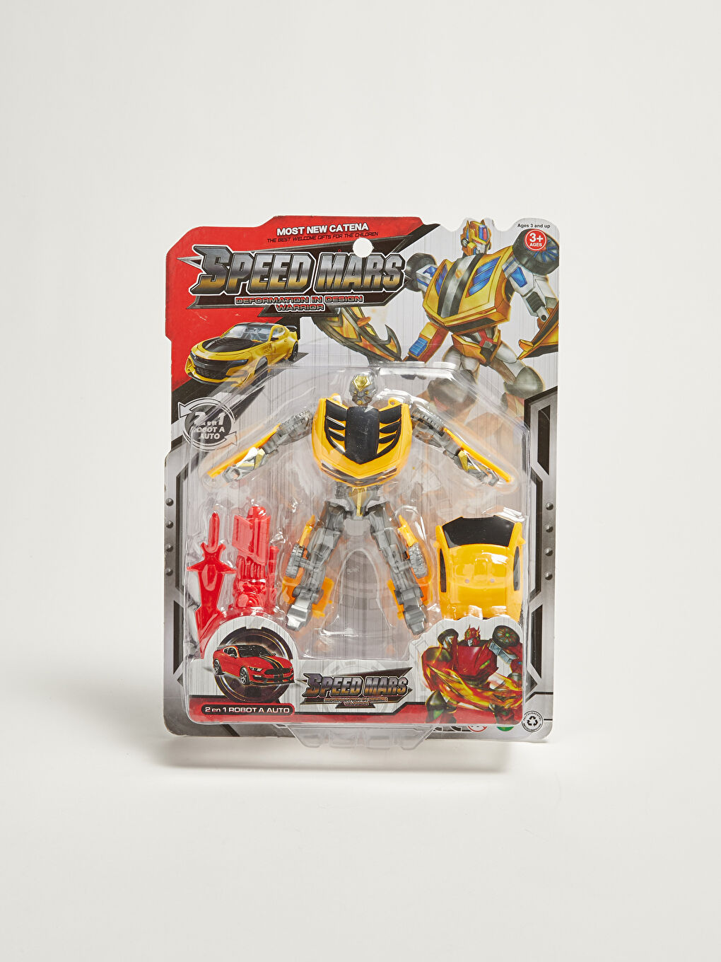 LCW ACCESSORIES Erkek Çocuk Speed Mars Arabaya Dönüşen Robot Oyuncak -W13154Z4-M0T