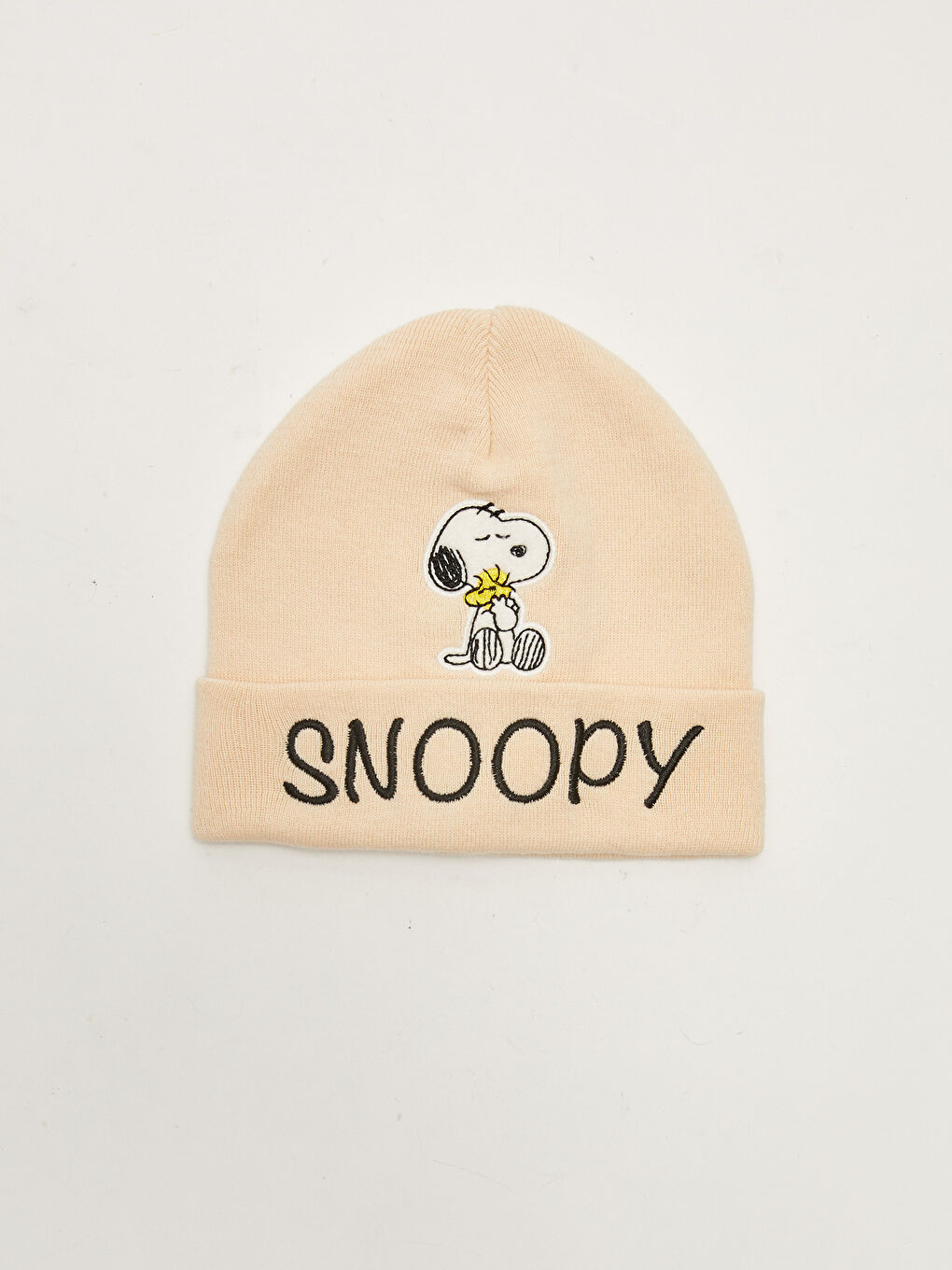 Snoopy Printed Baby Boy Tricot Beanie