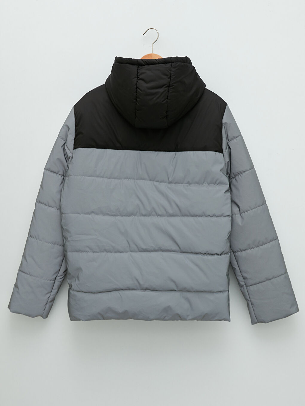 Standard Fit Hooded Men's Puffer Coat-7