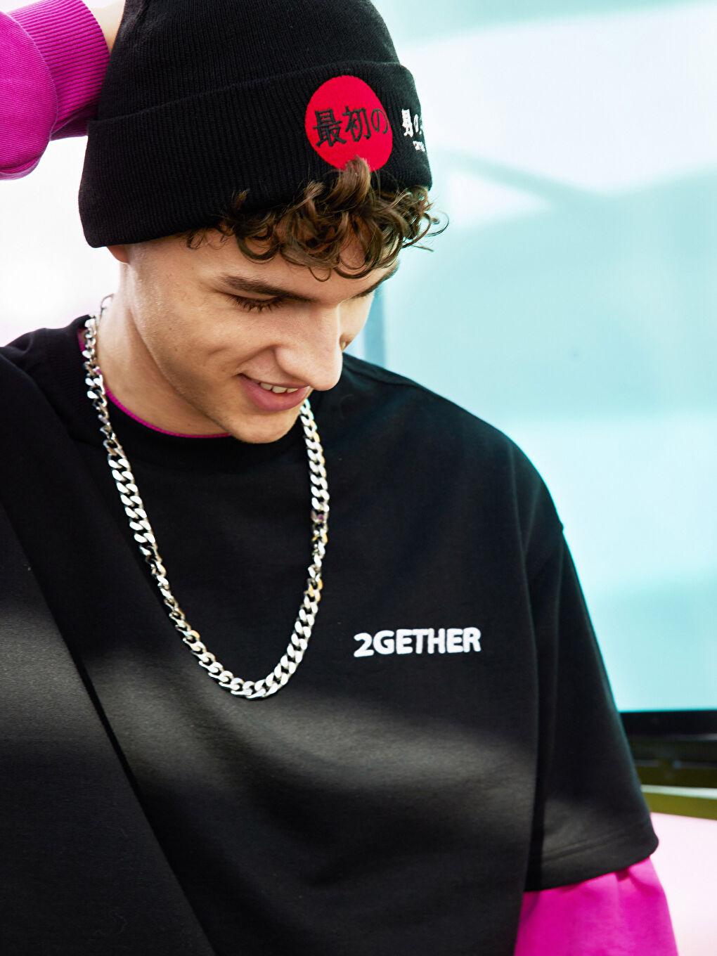 Embroidered Men's Knitwear Beanie