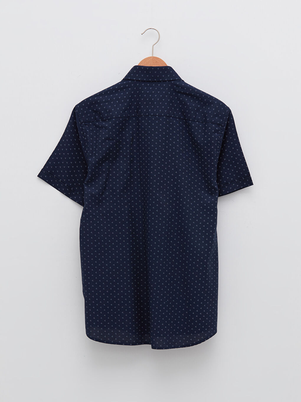 Slim Fit Short Sleeve Men's Shirt-6