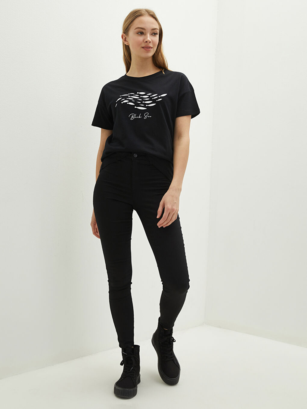 High Waisted Jupiter Super Skinny Fit Women's Jeans-2