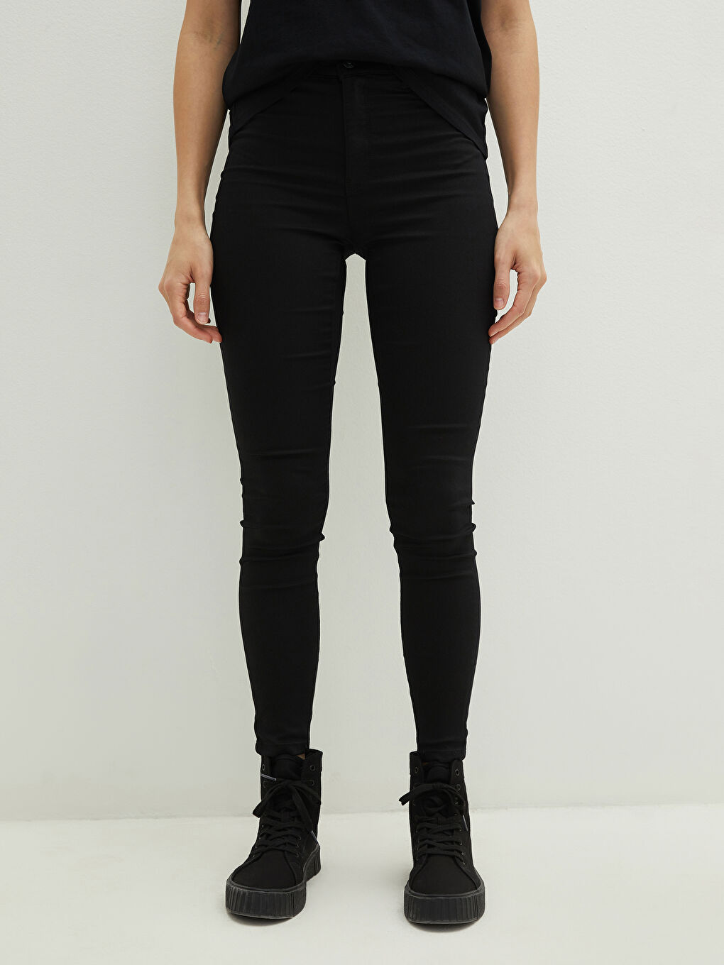 High Waisted Jupiter Super Skinny Fit Women's Jeans-3