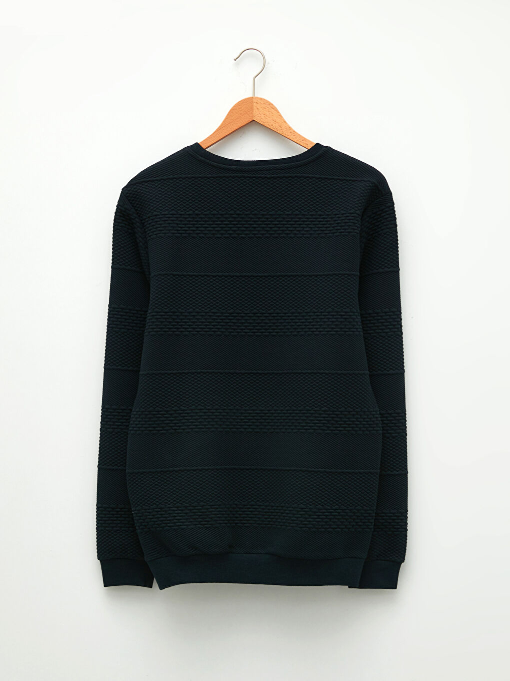 Мужская толстовка с круглым вырезом и длинными рукавами-6