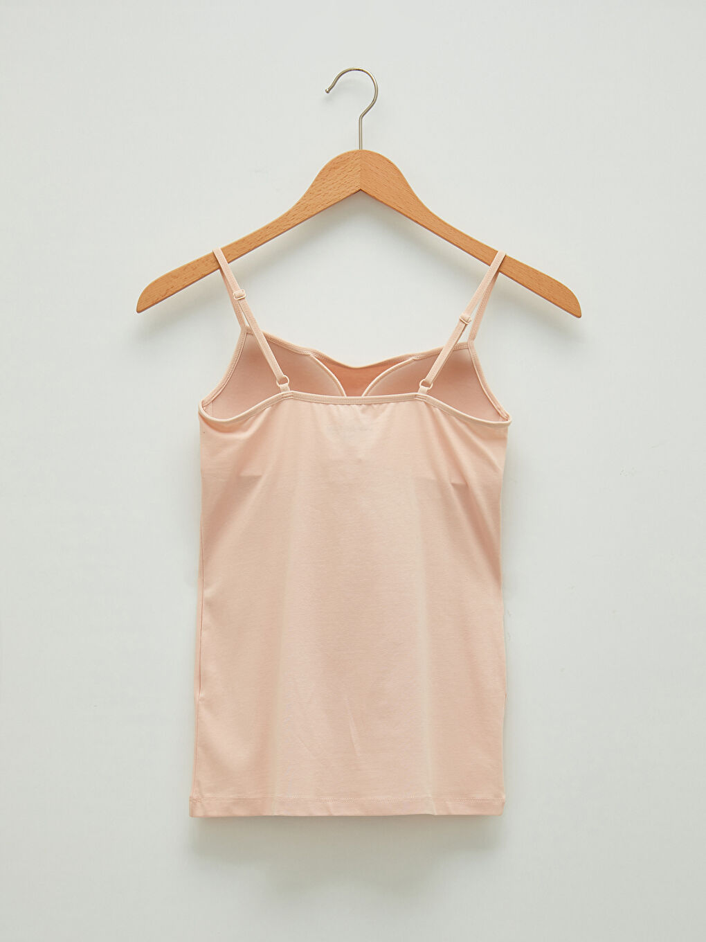 LCW DREAM U Neck Plain Strappy Women's Cuplu Vest -W13271Z8-D0P