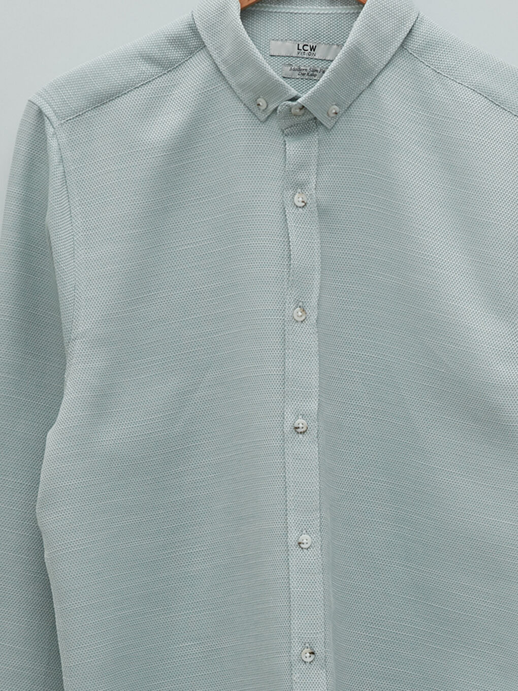 LCW Vision Slim Fit Long Sleeve Men's Shirt -W13296Z8-TSL