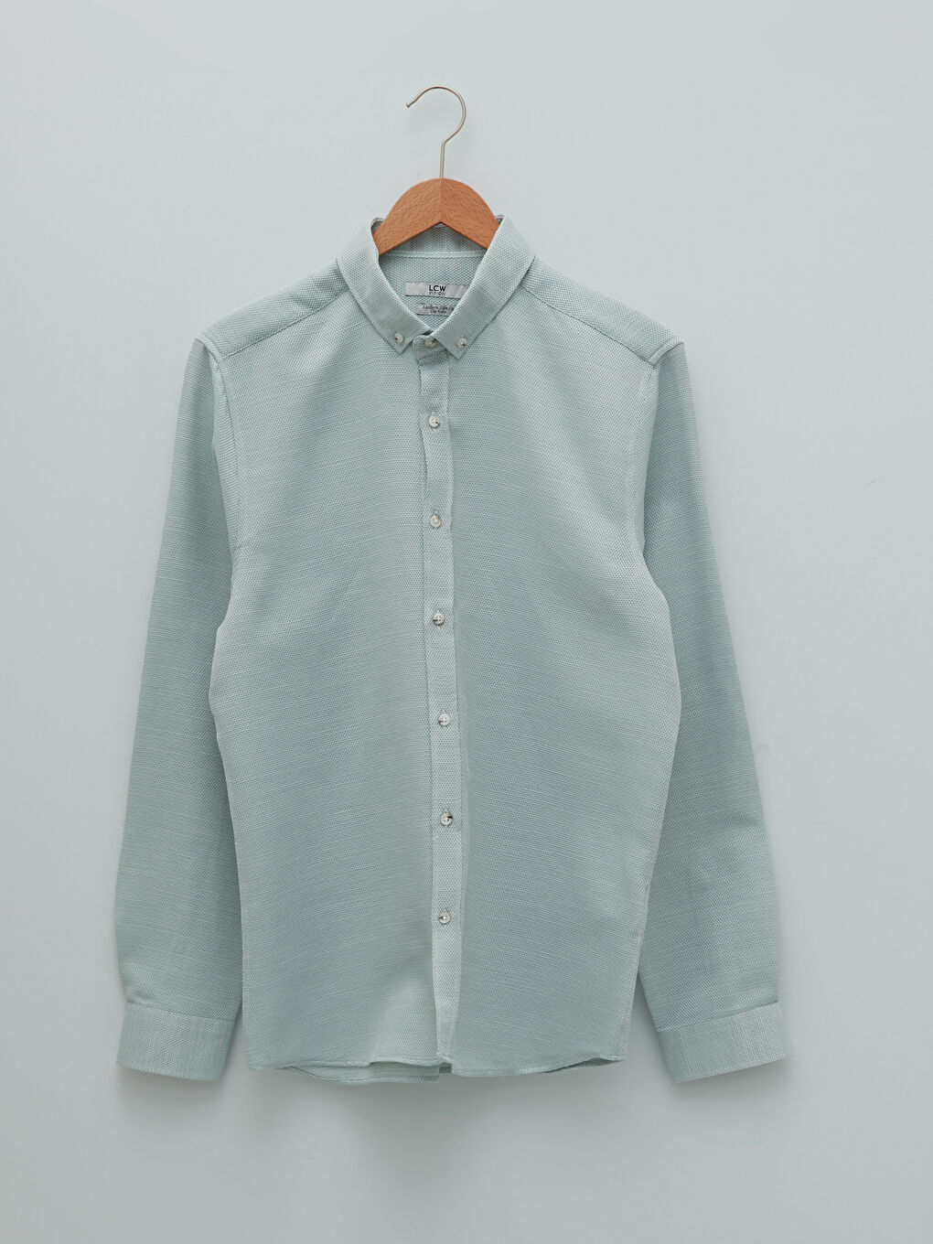 LCW Vision Slim Fit Long Sleeve Men's Shirt -W13296Z8-TSL