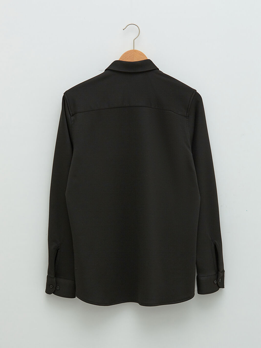 Slim Fit Long Sleeve Men's Shirt-6