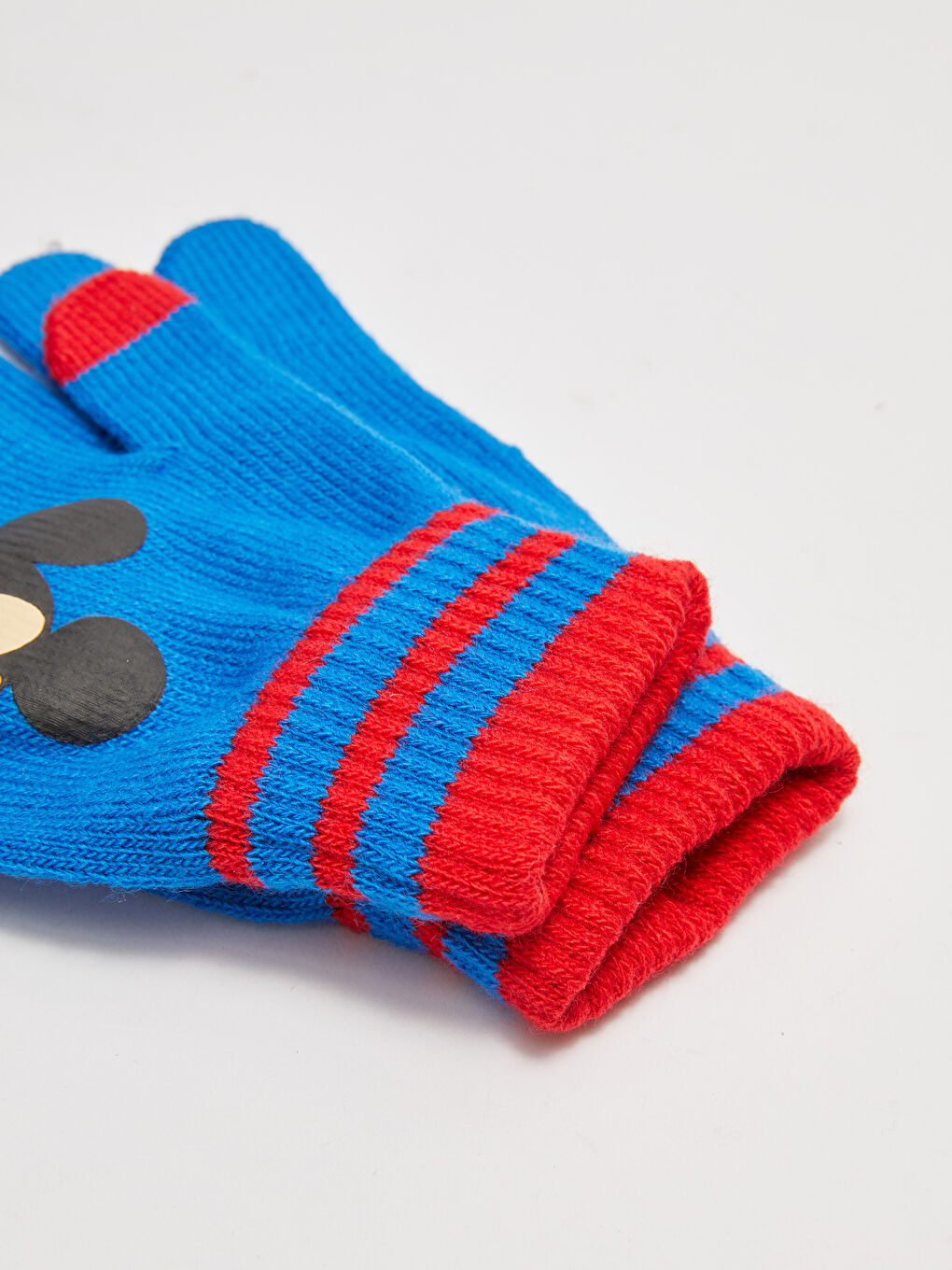 Boy Mickey Licensed Knitwear Gloves-1