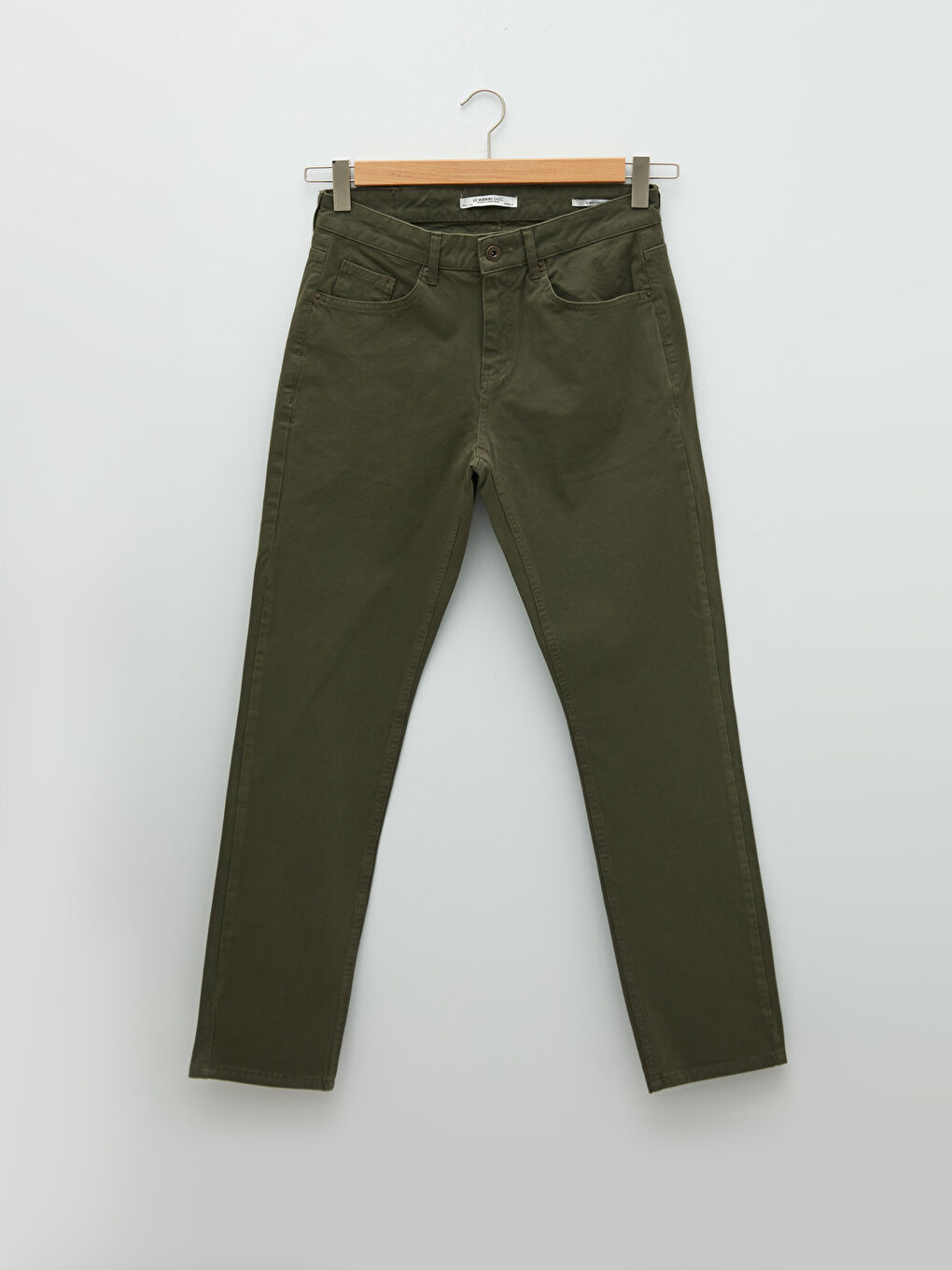 بنطلون تشينو جبردين رفيع - للرجال-5