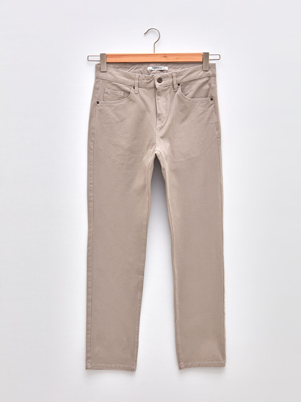 Slim Fit Gabardine Men's Chino Pants-4
