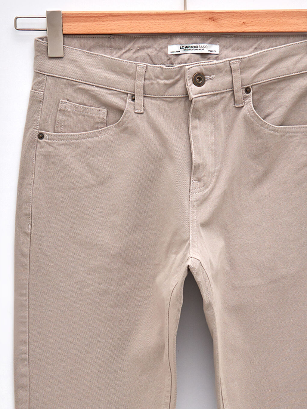 Slim Fit Gabardine Men's Chino Pants-6