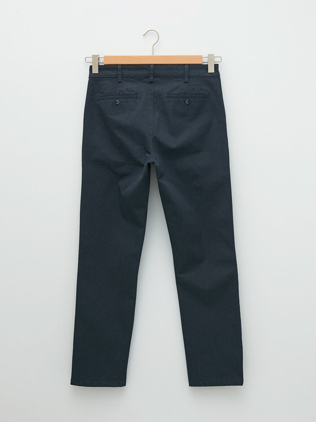 Брюки чино мужские из габардина стандартного кроя-6