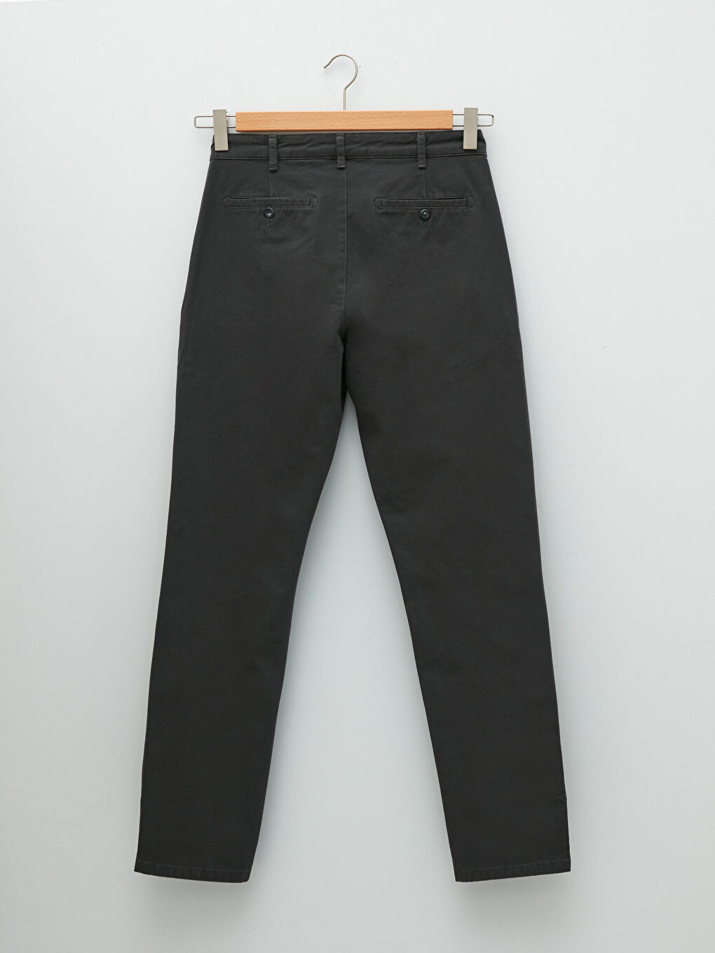 Standard Fit Gabardine Men's Chino Trousers-6