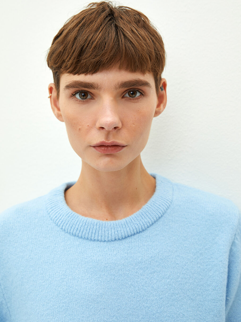 Crew Neck Regular Long Sleeve Women's Jumper-3