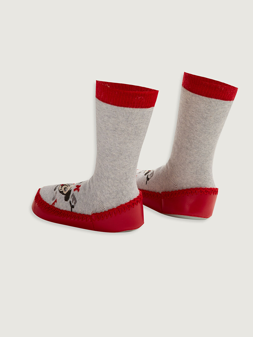 Chaussettes de maison imprimées Mickey Mouse pour garçon bébé-2