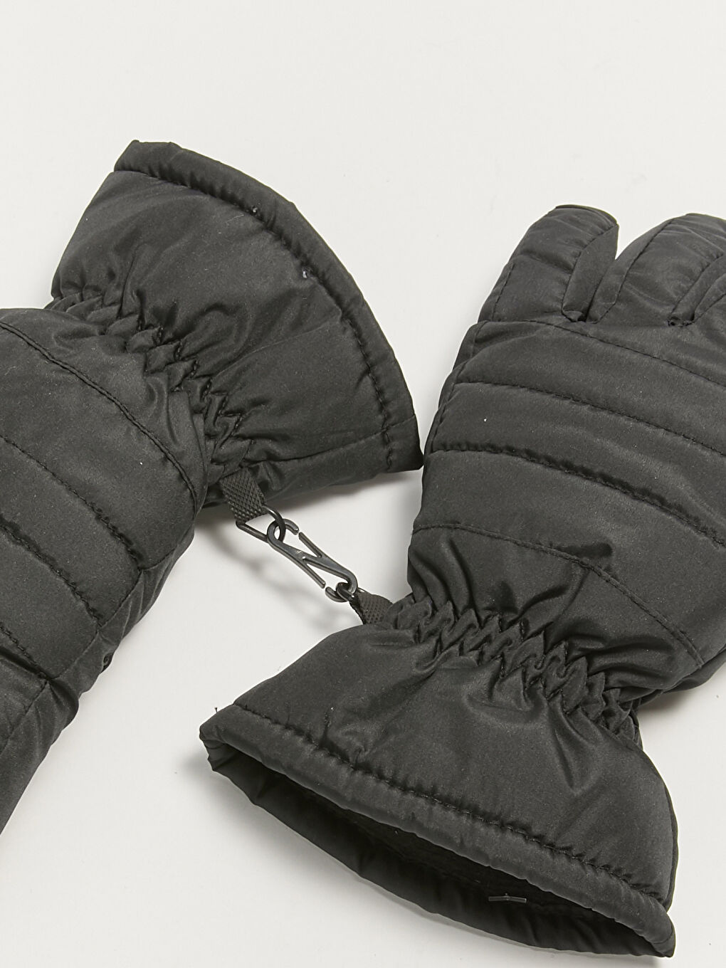 Siyah Kadın Kar Eldiveni-5