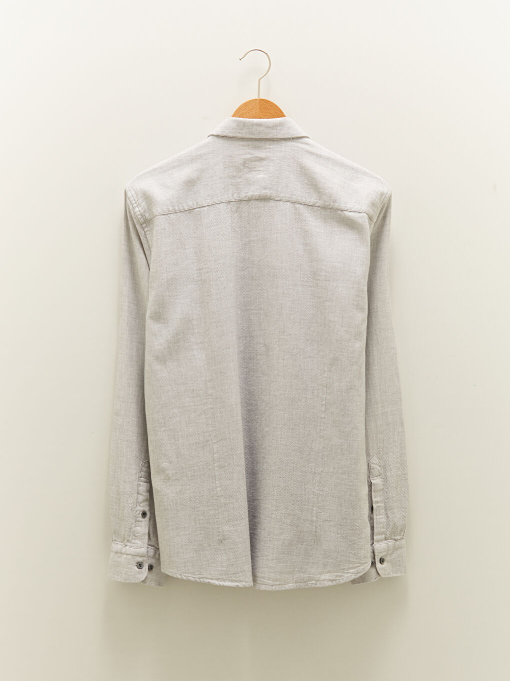 LCW Vision Slim Fit Uzun Kollu Desenli Erkek Gömlek -W13525Z8-CUZ