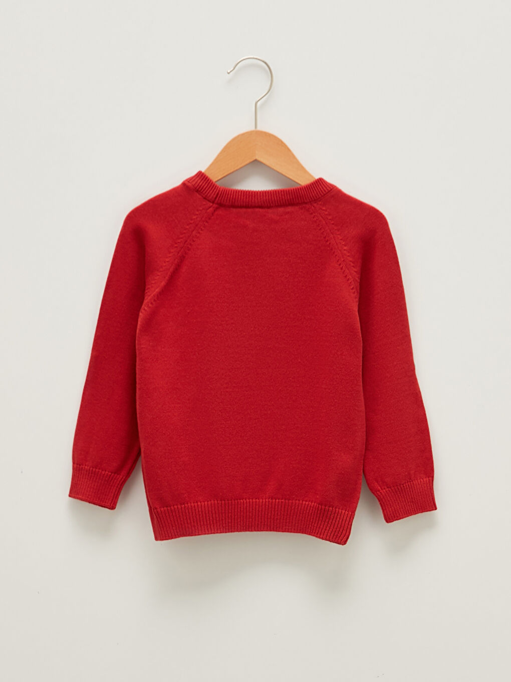 LCW baby Crew Neck Long Sleeve Printed Baby Boy Knitwear Sweater -W13536Z1-R20