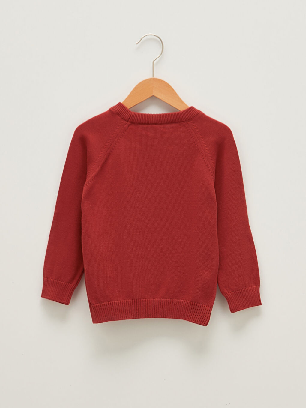 LCW baby Crew Neck Long Sleeve Printed Baby Boy Knitwear Sweater -W13536Z1-R20