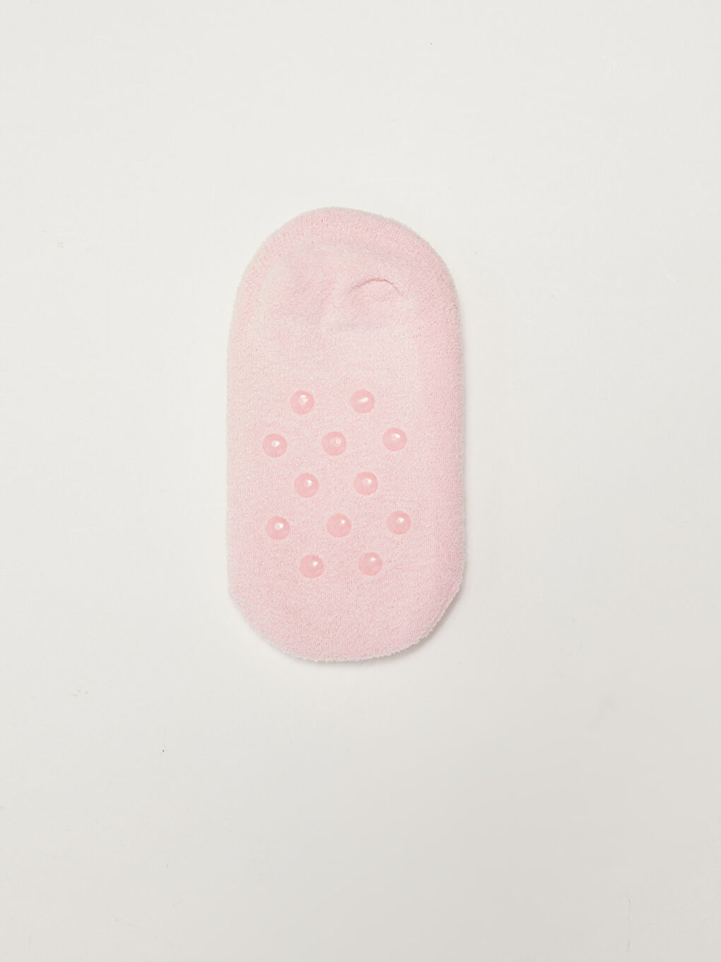 Pembe Nakış Detaylı Kız Çocuk Ev Çorabı-1