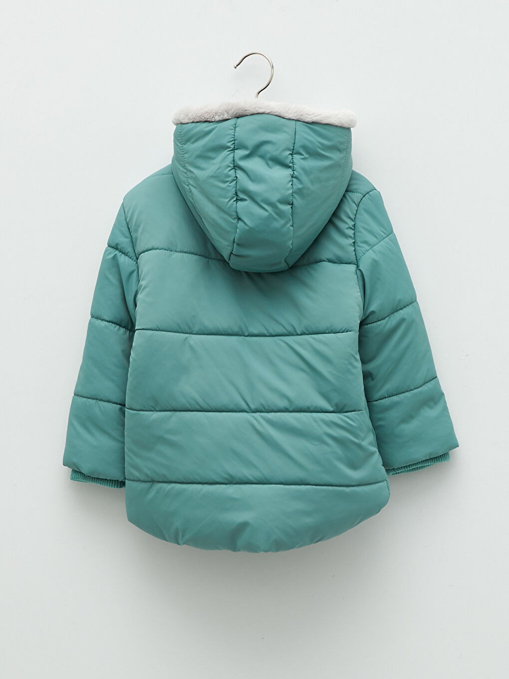 Hooded Basic Long Sleeve Baby Boy Coat-2