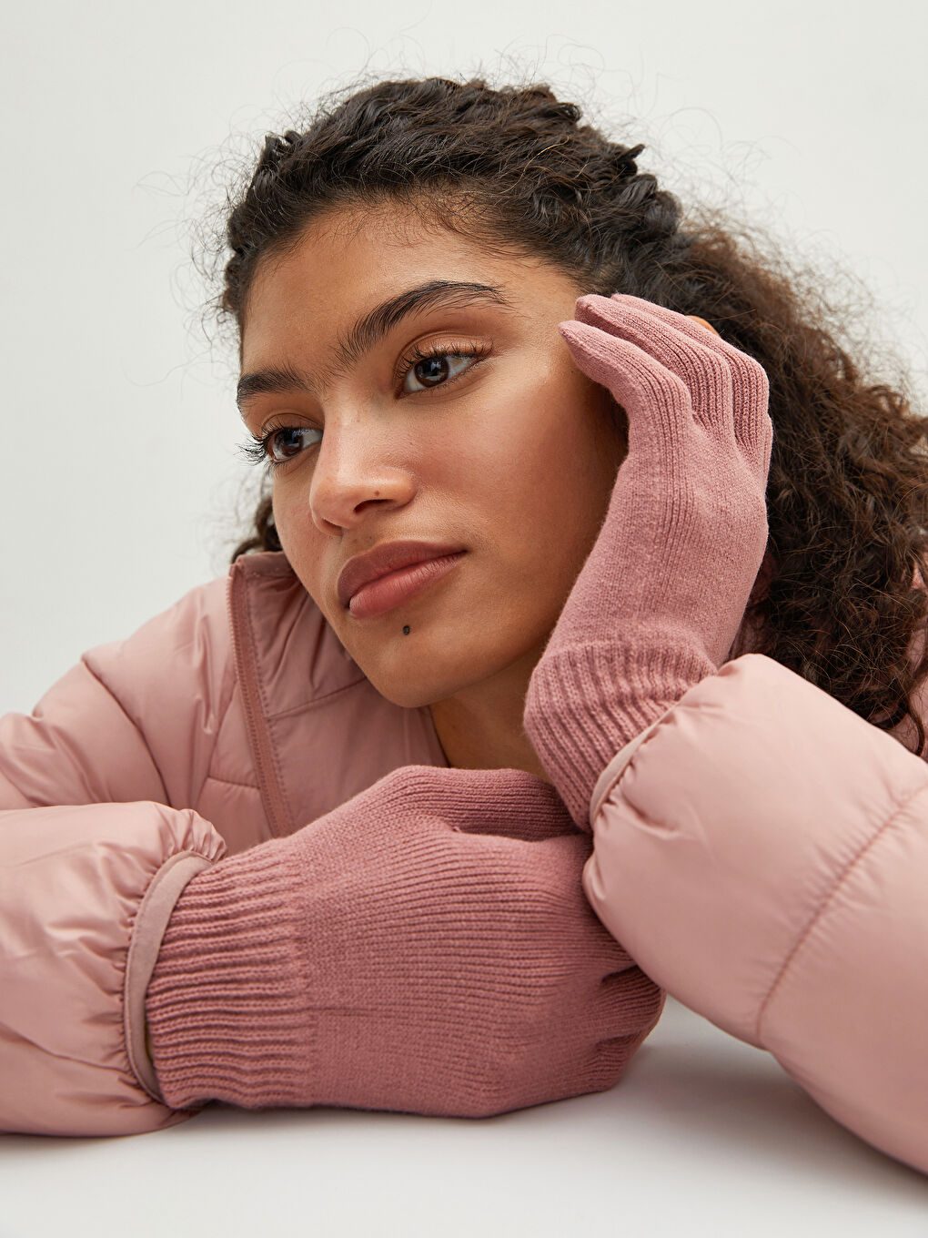 Gants en Tricot Femme-2