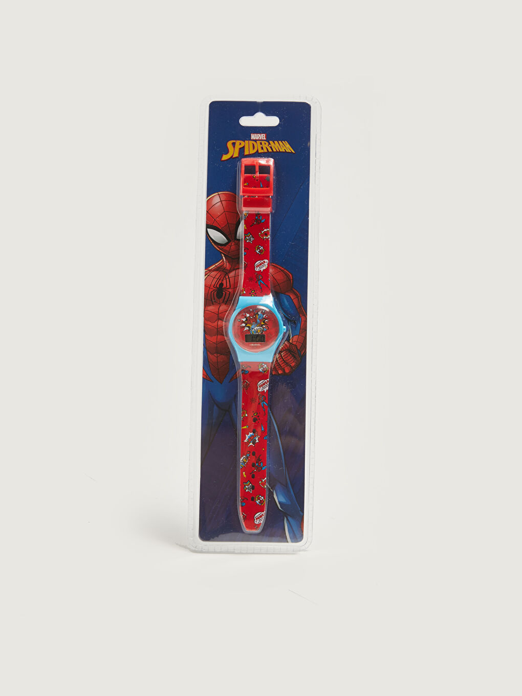 DISNEY Spiderman Licensed Boy Digital Watch -W13600Z4-M0T