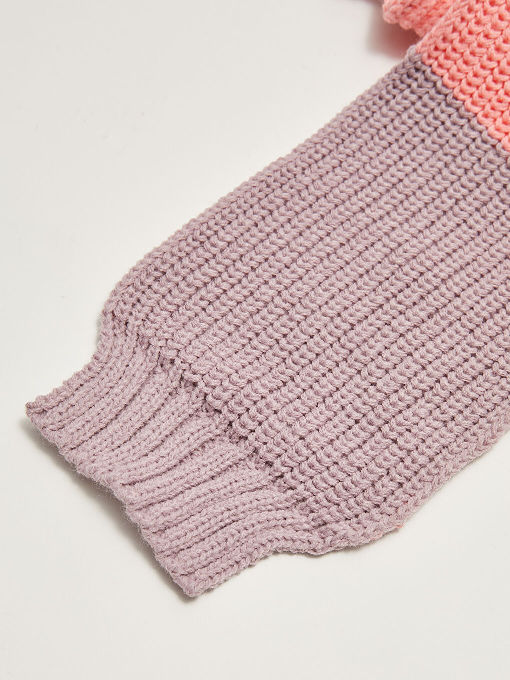 Color Block Baby Girl Knitwear Beanie Scarf and Gloves 3 Piece Set -W13642Z1-LHK